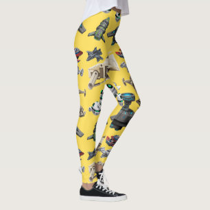 Raumschiffe, Roboter, Droiden-Leggings Leggings