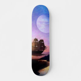 Raumsonde Weltraumkunstwerk Voyager Raumsonde Skateboard