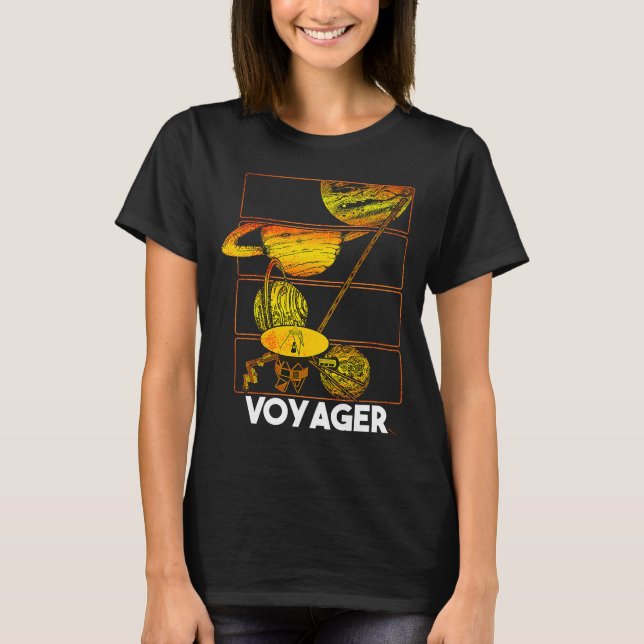 Raumsondenraumplaner der Voyager T-Shirt (Vorderseite)