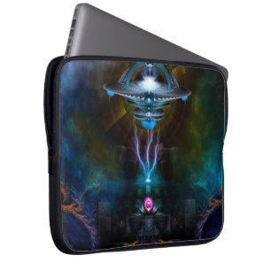 Raumstation Ansarious Laptop Sleeve