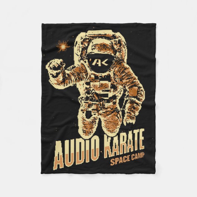 Raumstation Fleecedecke (Vorderseite)