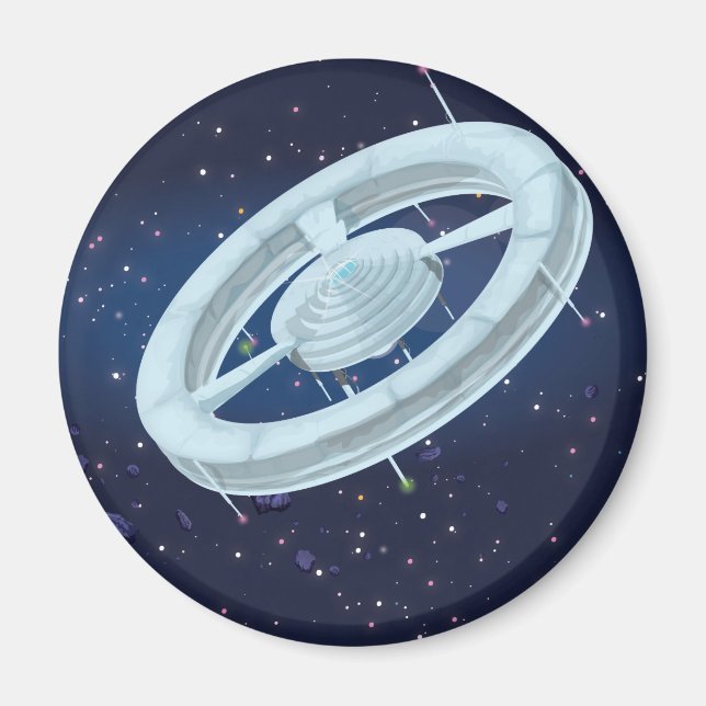 Raumstation Magnet (Vorne)