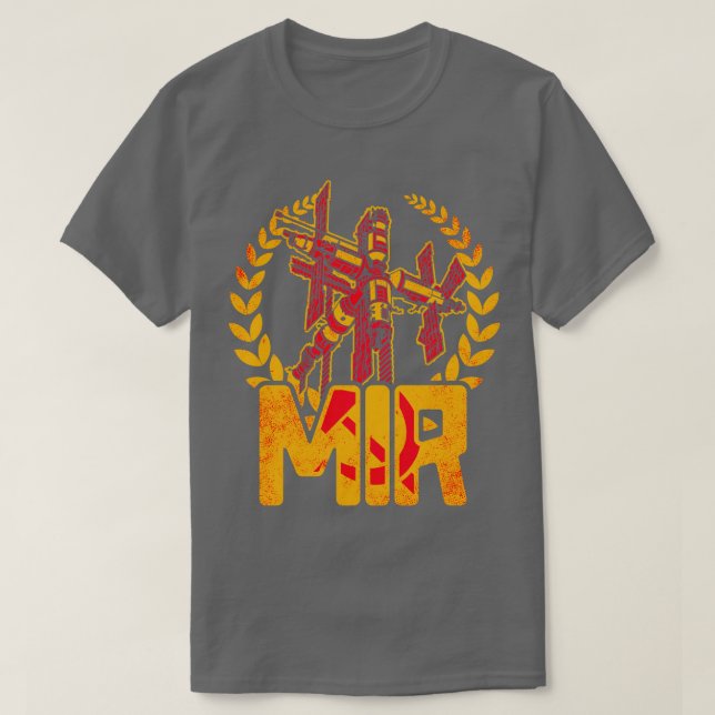 Raumstation Mir 4 T-Shirt (Design vorne)