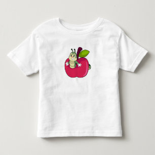 Raupe Apple Kleinkind T-shirt