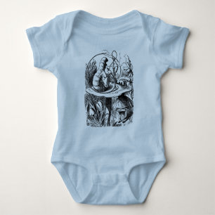 Raupe aus der Alice im Wunderland Baby Strampler