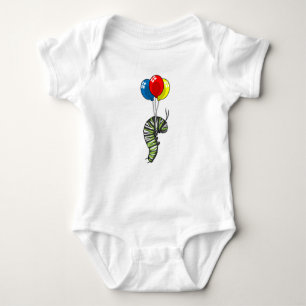 Raupe Balloon Baby Strampler