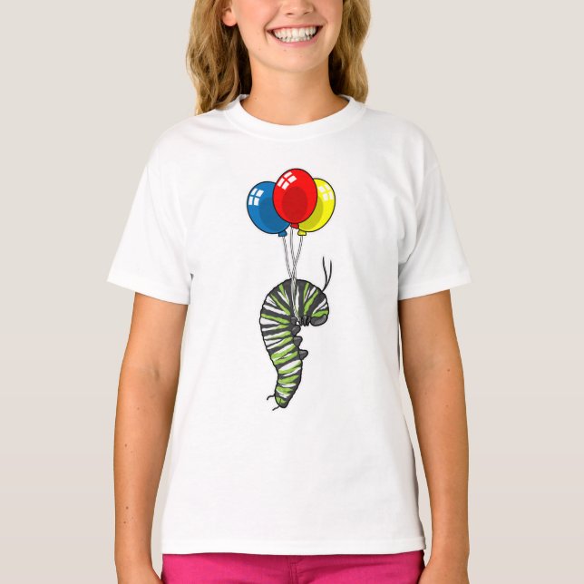 Raupe Balloon T-Shirt (Vorderseite)