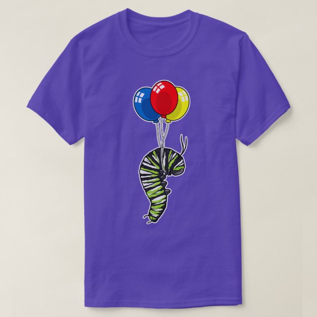 Raupe Balloon T-Shirt (Design vorne)