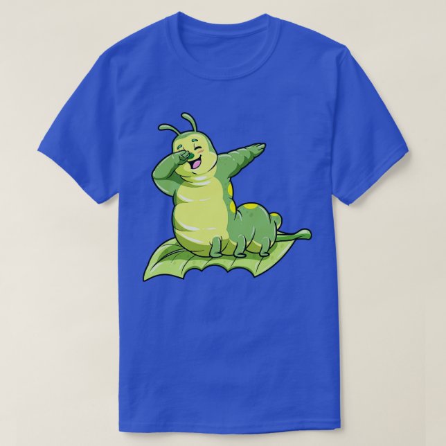 Raupe beim Hip Hop Dance Dab T-Shirt (Design vorne)