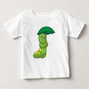Raupe beim Regen Baby T-shirt