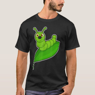 Raupe Blatt T-Shirt