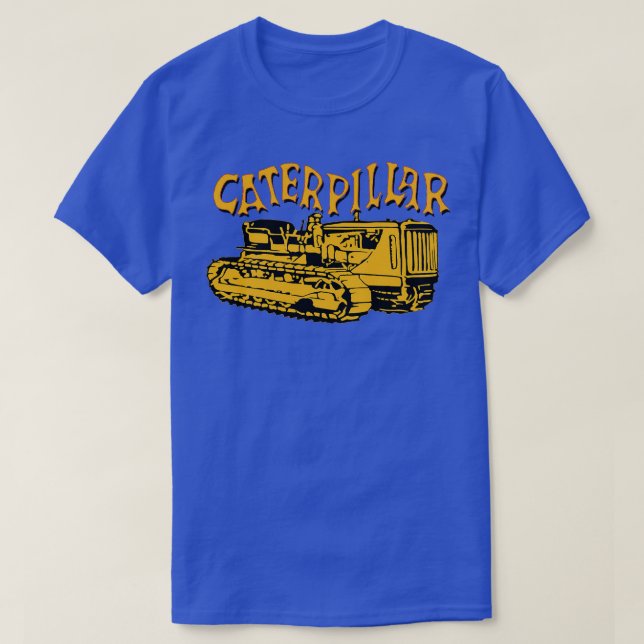 Raupe Bulldozer T-Shirt (Design vorne)