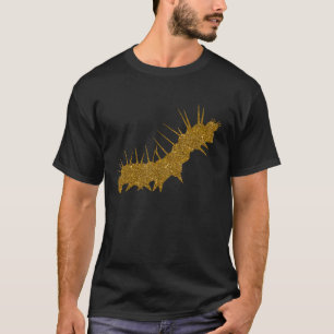 Raupe für weibliche Schmetterlingsmotte T-Shirt