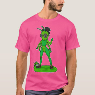Raupe Gentleman Glasses Hat T-Shirt
