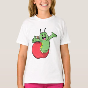 Raupe mit Apple T-Shirt