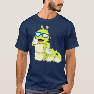 Raupe mit Brille T-Shirt