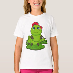 Raupe mit Cap T-Shirt
