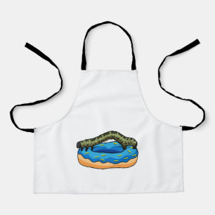 Raupe mit Donut Schürze