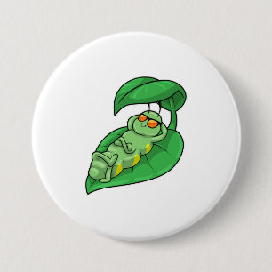 Raupe mit Leaf Button