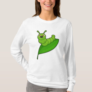 Raupe mit Leaf T-Shirt