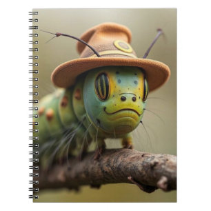 Raupe Notizbuch Notizblock