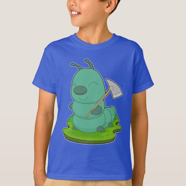 Raupe Pickaxe T-Shirt (Vorderseite)