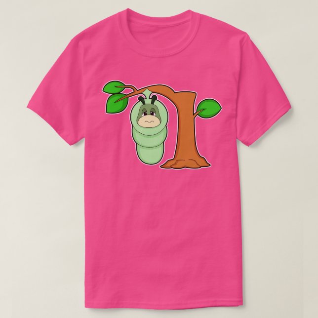 Raupe Schlafsack T-Shirt (Design vorne)