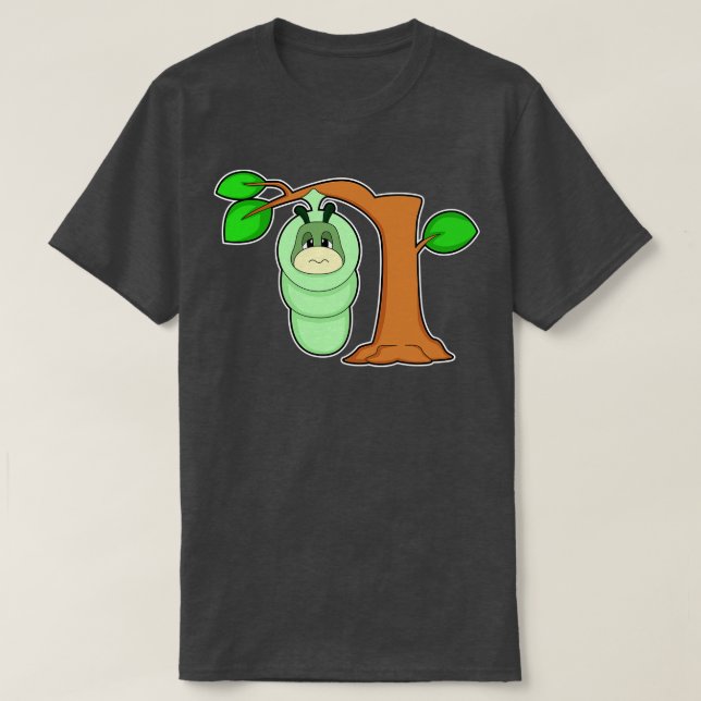 Raupe Schlafsack T-Shirt (Design vorne)