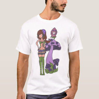 Raupe und Cheshire T-Shirt