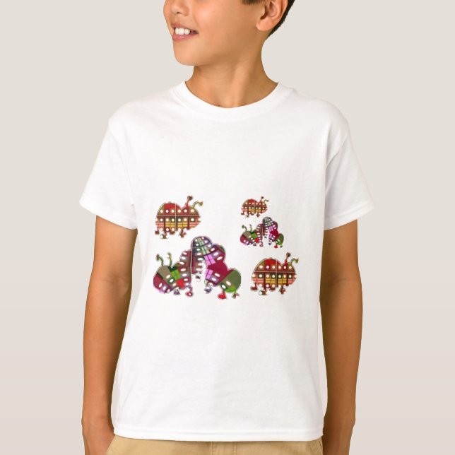 Raupe und Ladybug Lady Bug Graphic T-Shirt (Vorderseite)