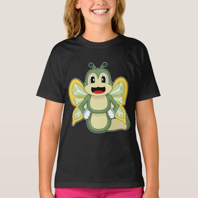 Raupe Wings T-Shirt (Vorderseite)