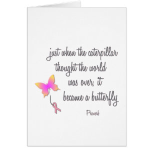 Raupe wurde ein Schmetterling