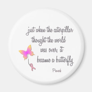 Raupe wurde zum Schmetterling Magnet