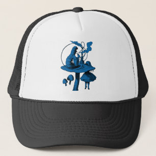 Raupen-blaue Fülle Truckerkappe