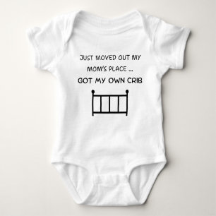 Raus aus meiner Mama, Funny Baby Baby Strampler