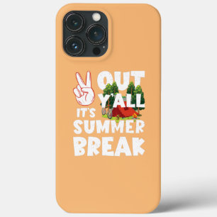 Raus Leute Es Sind Sommerferien Campingliebhaber L Case-Mate iPhone Hülle