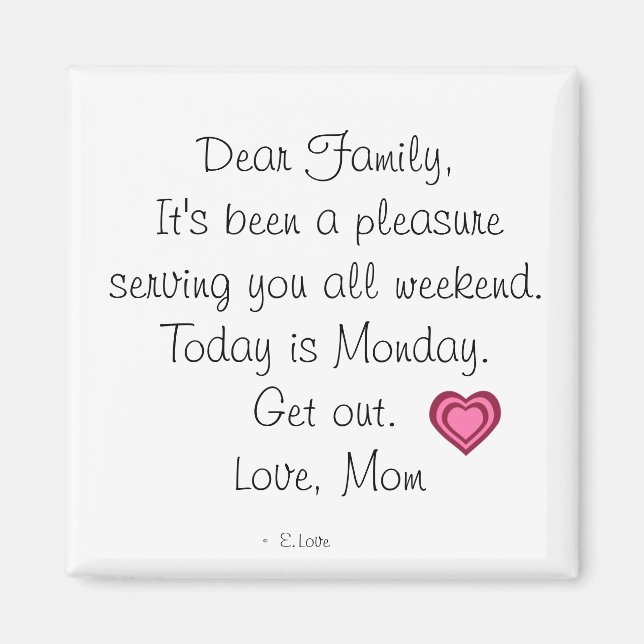 Raus! Magnet (Vorne)