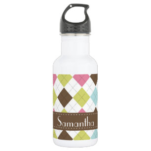 Raute Diamond Stitch Hoot 32. oz. Trinkflasche