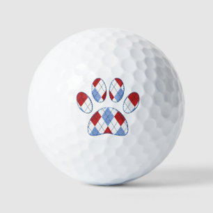 Raute Dog Paw Print Golfball