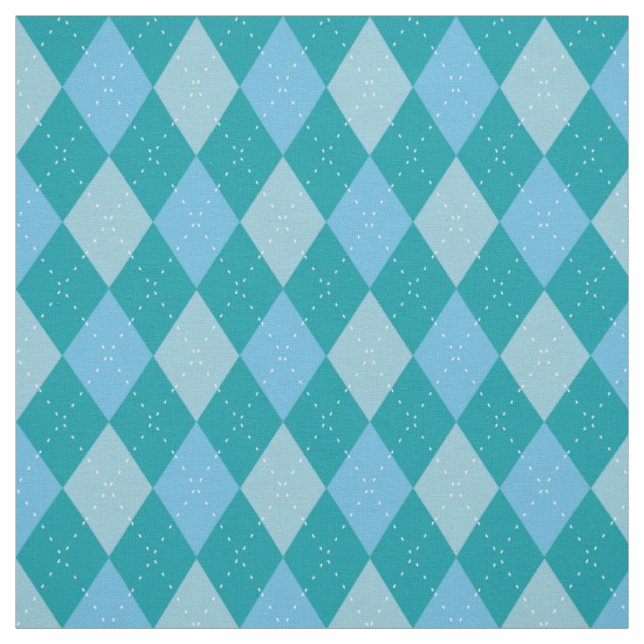 Raute Muster Ocean Colors Stoff (Muster)