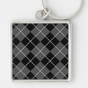 RAUTE PATTERN SCHLÜSSELANHÄNGER