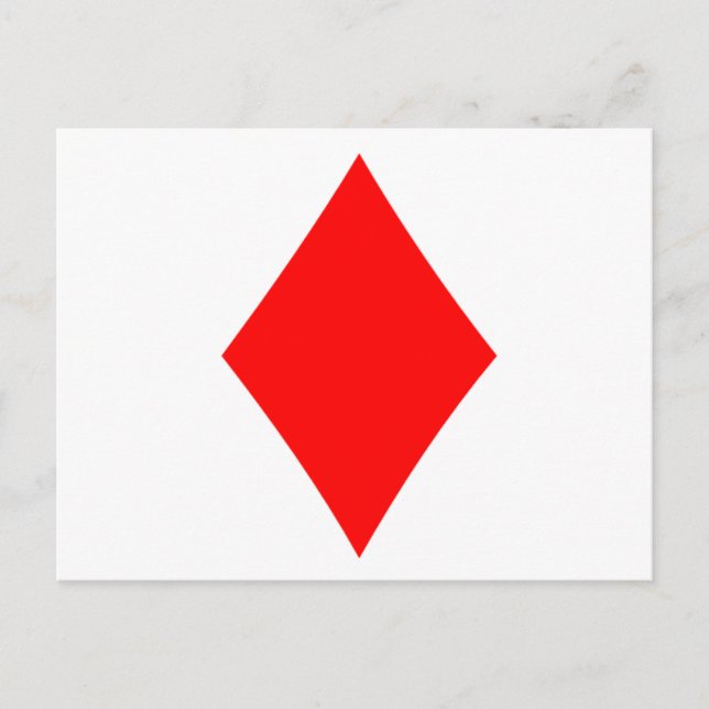 Raute Postkarte (Vorderseite)