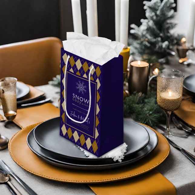 Raute Snow Cosy Winter Wedding Dusche Kleine Geschenktüte (Von Creator hochgeladen)