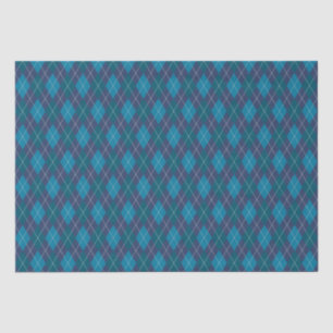 Raute Strick Marine Blue für seine Handwerkskunst Seidenpapier
