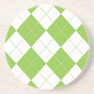 Rauten-GetränkeUntersetzer - Limones QUADRAT Sandstein Untersetzer