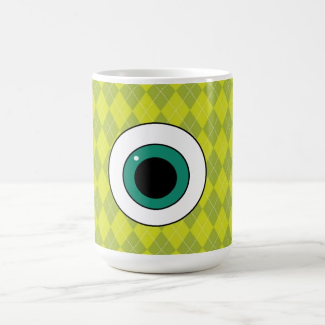 Rauten-Mike Wazowski Tasse (Mittel)