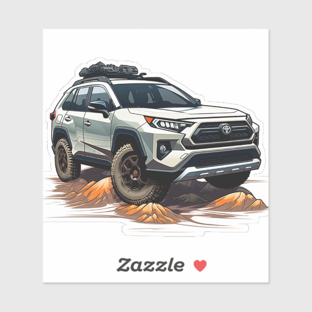 Rav 4 Vinyl Sticker (Blatt)