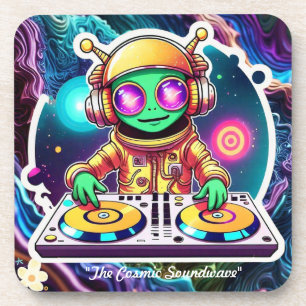 "Rave auf einem anderen Planeten" Getränkeuntersetzer