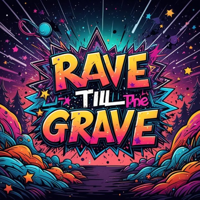 Rave bis zum Grab T-Shirt (rave till the grave)