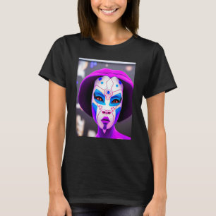 Rave-Party Psychedelic EDM Trance Club DJ Neon 3 T-Shirt